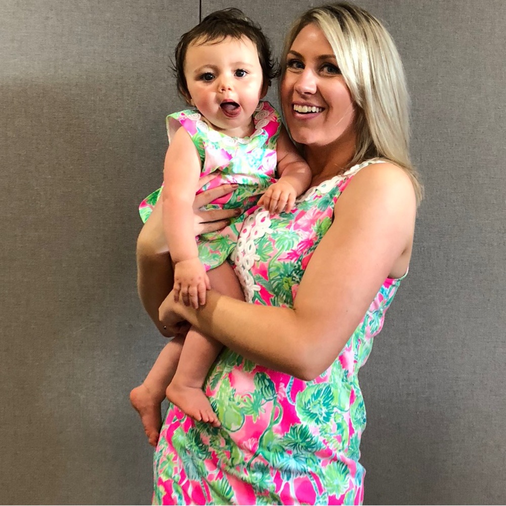 Lilly Pulitzer baby knit shift dress & bloomers in Hanging Around - Picture 8 of 9